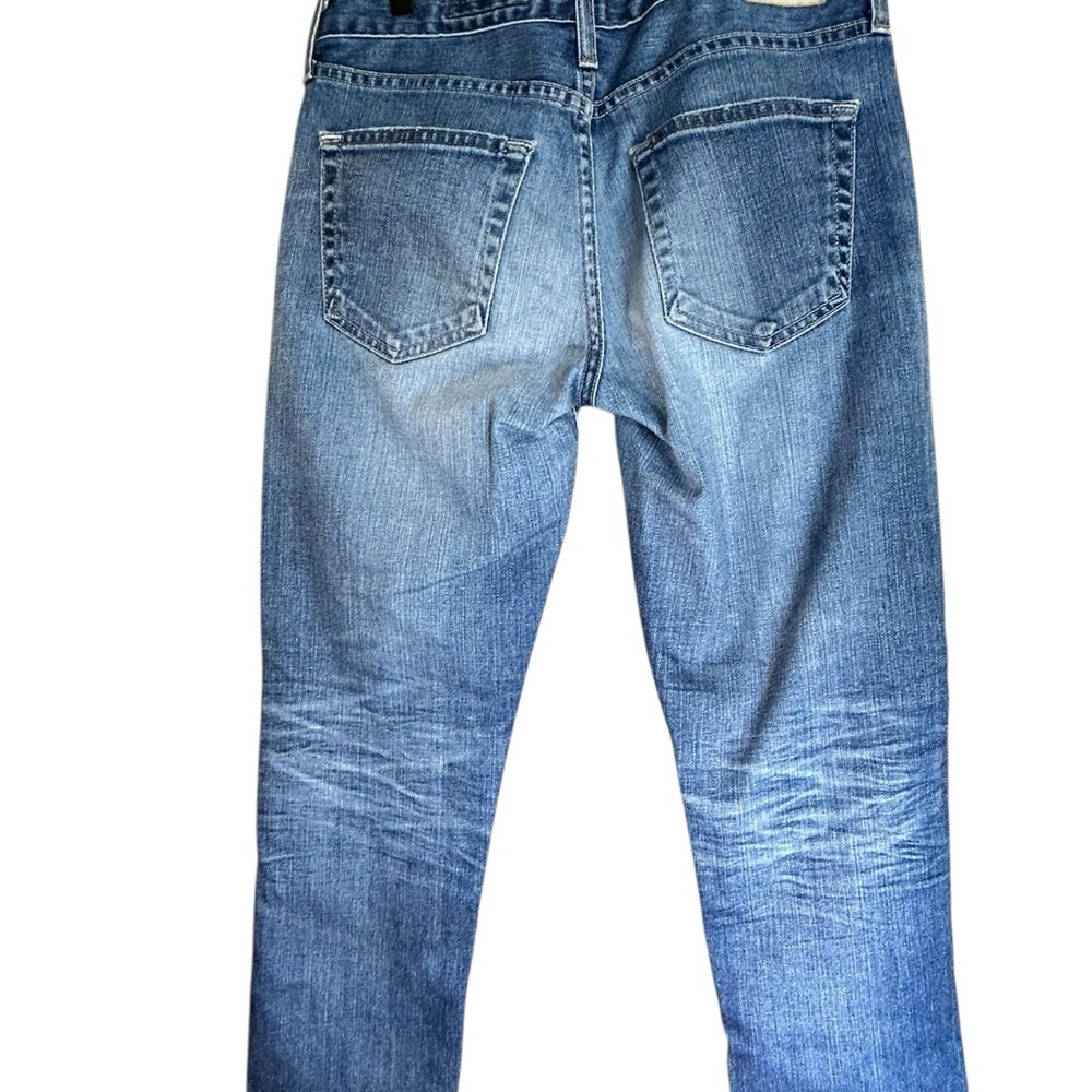 AG Adriano Goldschmied Ex Boyfriend Slim Jeans Women’s 26 Light Wash Mid Rise - Picture 2 of 6